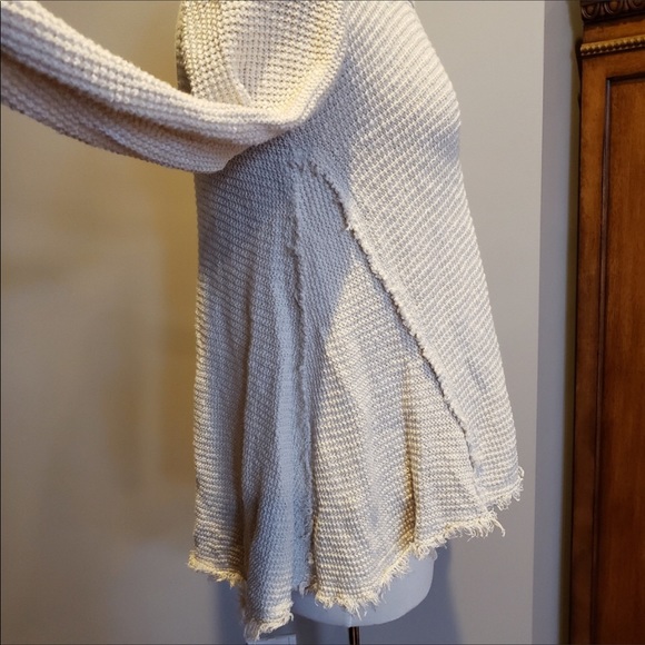 Blue Moon Anthropology Knit Boho Hi Lo Distressed Sweater - Picture 10 of 16